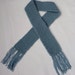 Light Icy Blue Knit Baby Scarf