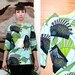 Vintage 60s Psychedelic Print Tunic Large