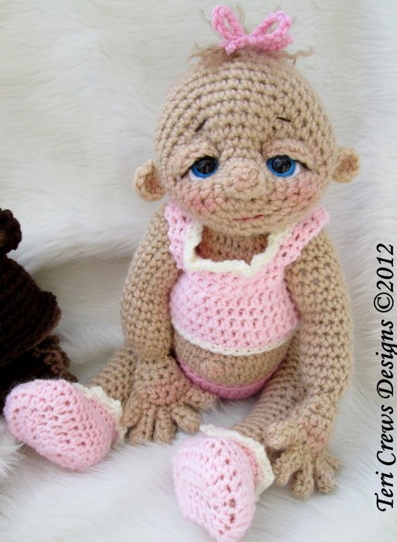 Baby Doll Crochet Pattern by Teri Crews PDF by TCrewsDesigns