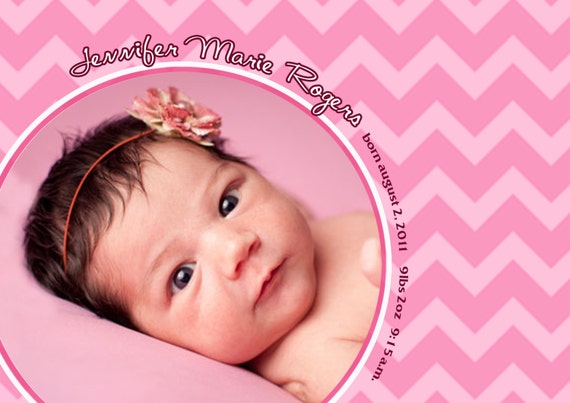 baby girl birth announcement pink baby birth announcement newborn baby announcement sample