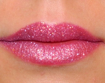 Sparkly lip gloss