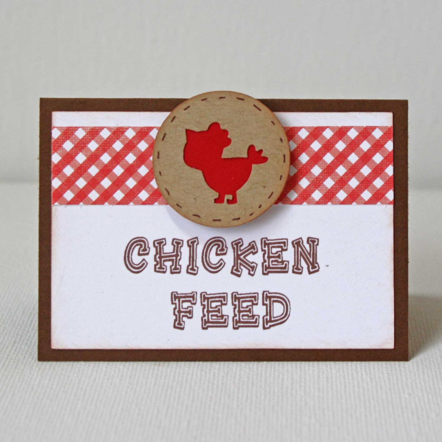 Farm Birthday Food Labels farm animals / self standing