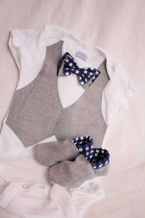 baby shirt with bow tie