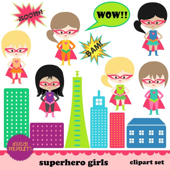 superhero clipart etsy - photo #49