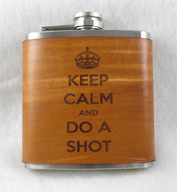 Ski & Snowboard Flasks with Hand Dyed by