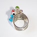 evil eye ring, silver ring, evil eye charms