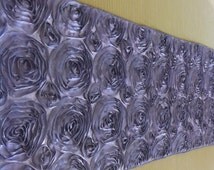 rosette Ru Silver table Rosette  Custom 16 Table  90 Made runner etsy nner x