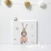 Children's Art, Girls Room Art, Painting, Rabbit, Girl Art Painting, Kids Art, Girls Decor, Cute, Whimsical - Sweet Bunny illustration