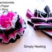 Tissue Paper Napkin Ring, The Bachelorette, Bachelorette Party, Bridal Shower, Sweet Sixteen