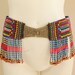 Gorgeous Vintage 60s / 70s Handmade T'boli EthnicTribal Beaded Fringe Metal Clasp Belt S/M 28/29