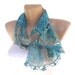 scarf , women scarves with lace new design shawl / neckwarmer /cowl /chiffon scarf, for woman, fashion accessory, scarves