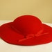 Bollman red felt hat.