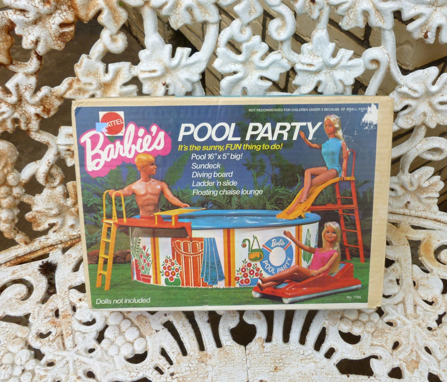 old barbie pool