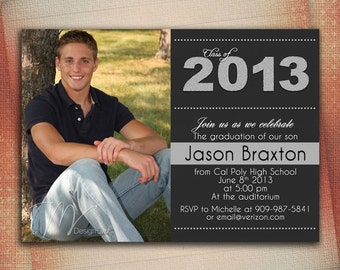 Graduation Invitations For Boys 1