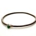 20% off for May Zion Bangle Size L/XL IN STOCK - Copper Wire Wrap Black Patina Hammered Amazonite Bracelet