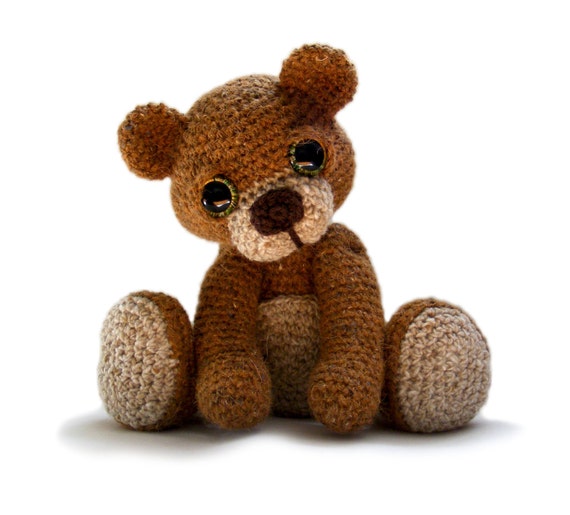 Teddy Bear Amigurumi Crochet Pattern PDF - Theo