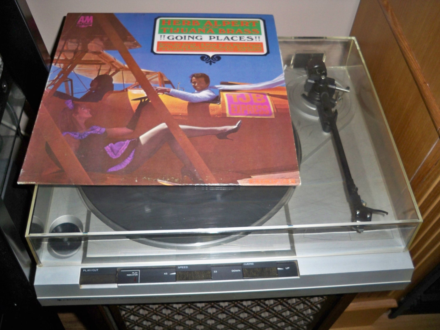 Vintage Kenwood KD1600 MKII Turntable by JerseyShorePickins