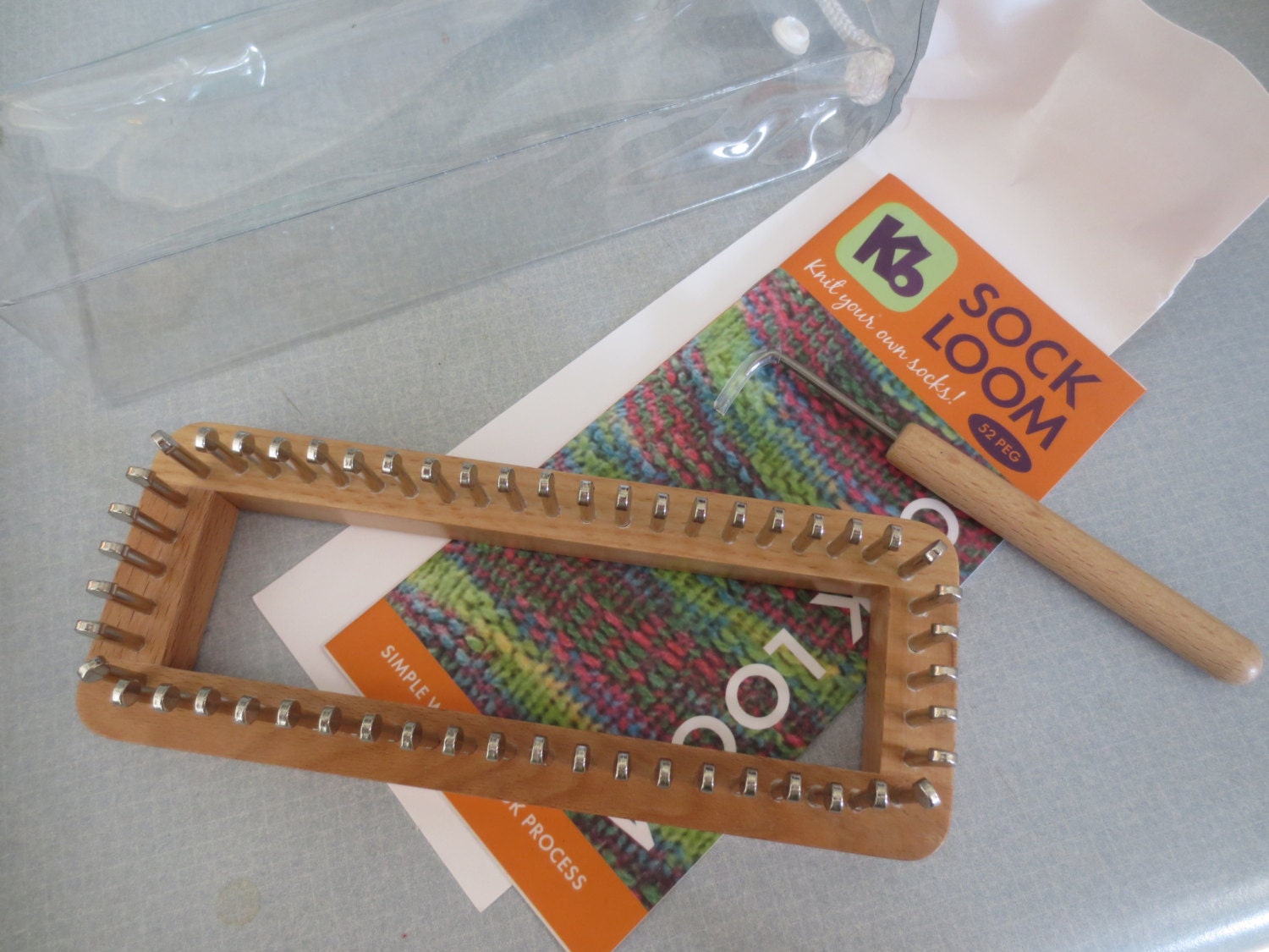 Knitting KB Sock Loom Adult Size Fine Gauge