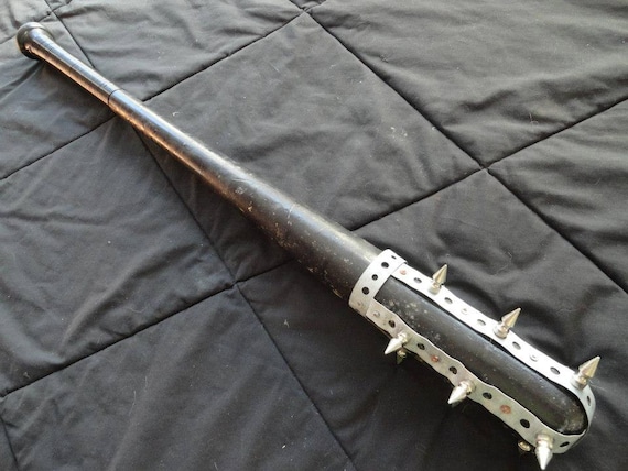 Post Apocalyptic weapon spiked baseball bat Zombie defense