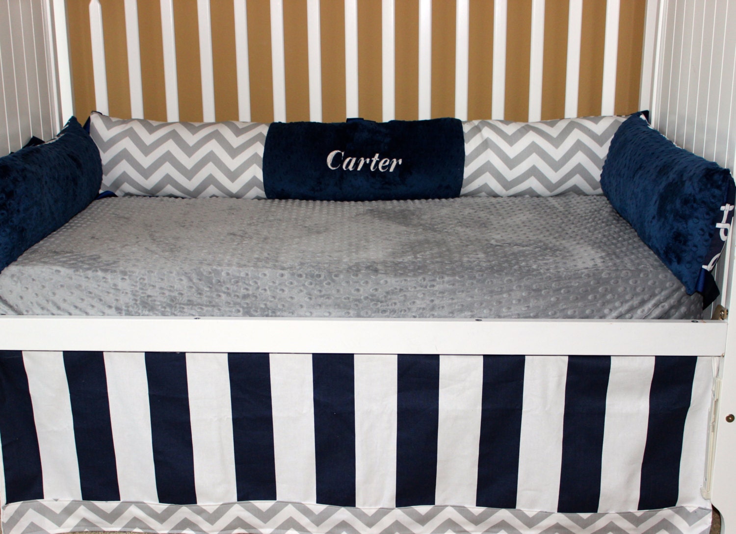Carter custom baby bedding 6 pc set