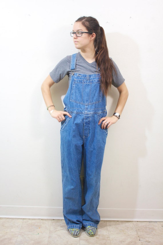 Vintage Retro Gap Denim Jean Overalls