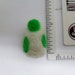 Small needle felted Yoshi egg