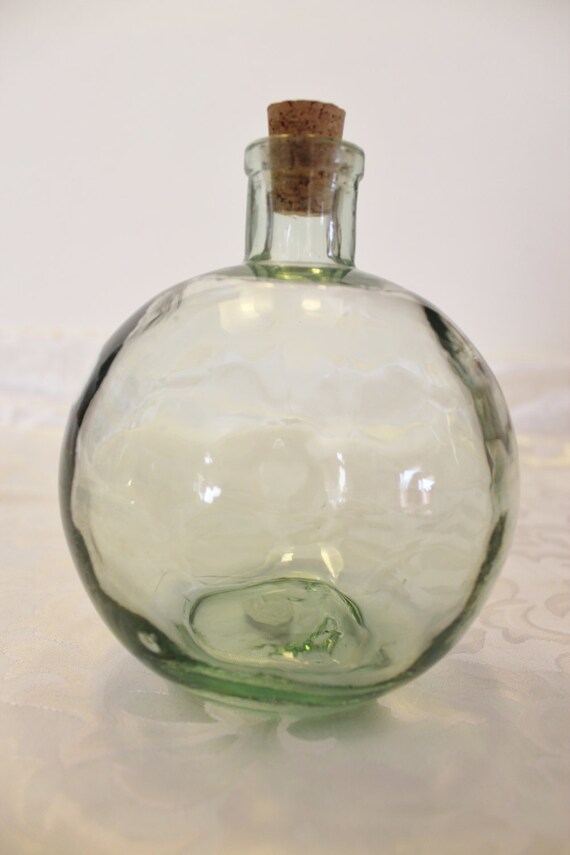 Eco Glass Jar Made In Spain Vintage by TheRunningRooster on Etsy