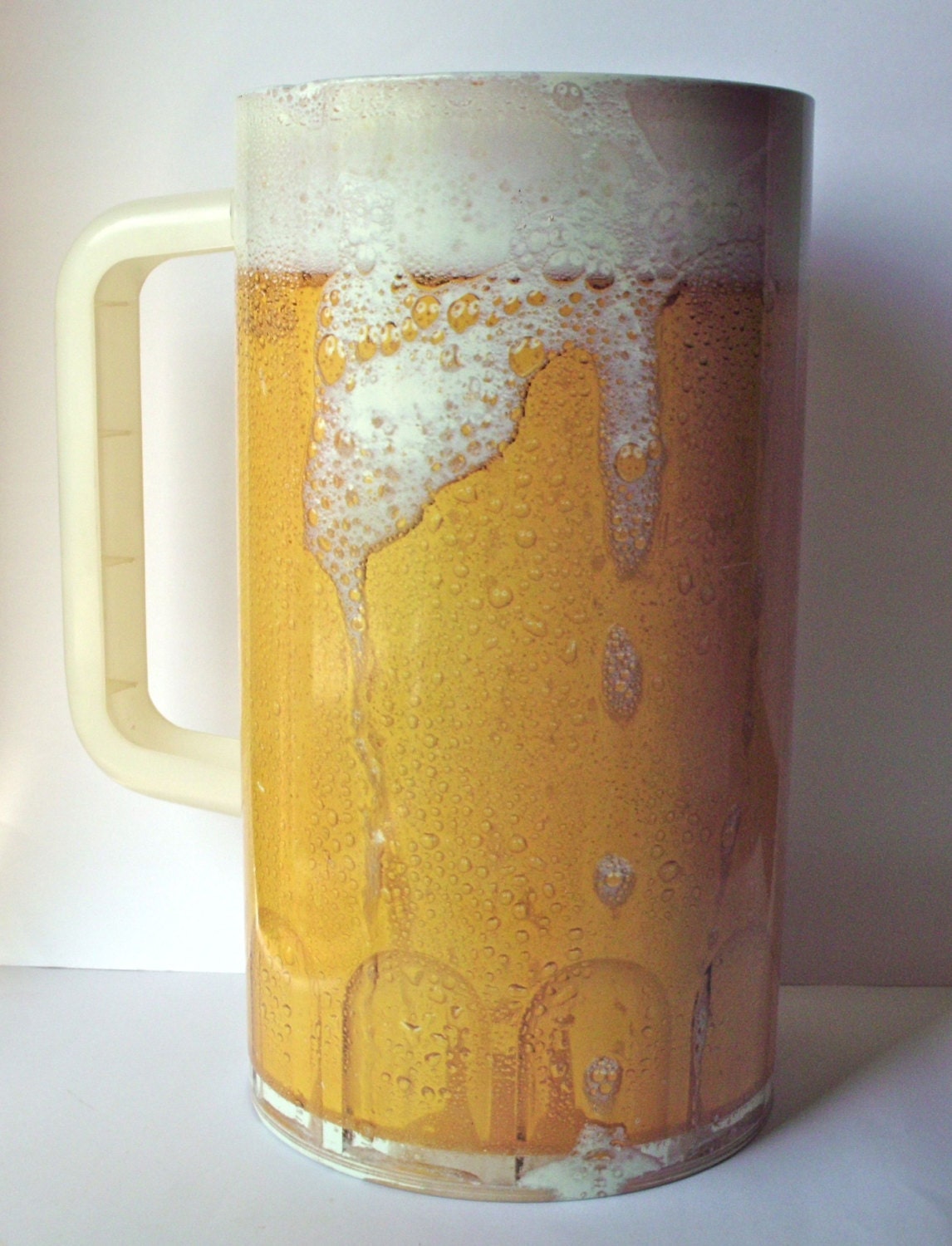 Vintage Giant Beer Mug Trash Can by Cheinco