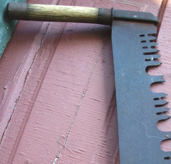 Vintage Two Man Lumberjack Saw 72 Inches by AndysAtticVintage