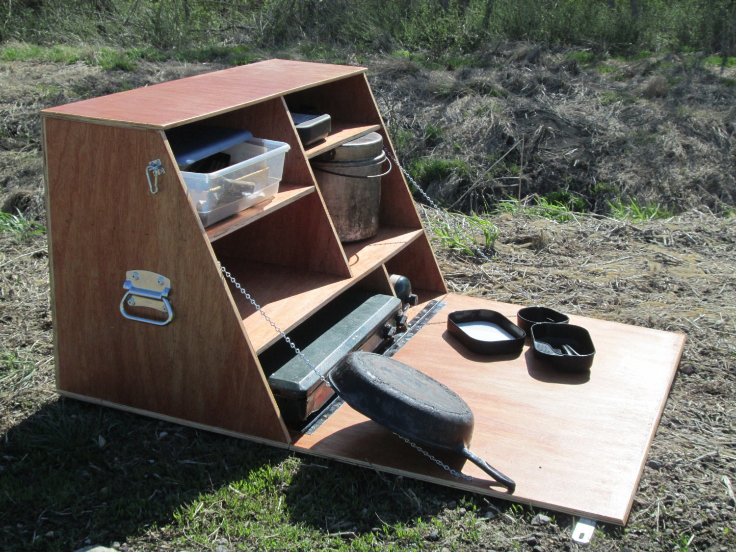 Camp Kitchen Camping Cupboard Chuck Box