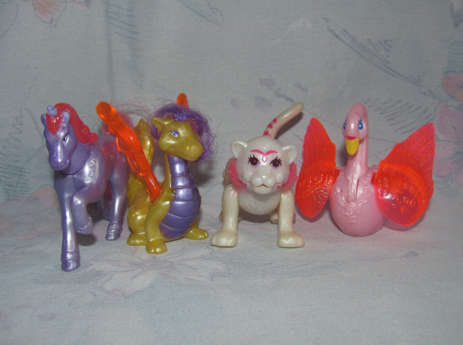 Kenner Littlest Pet Shop Set of Four McDonalds Pets Swan