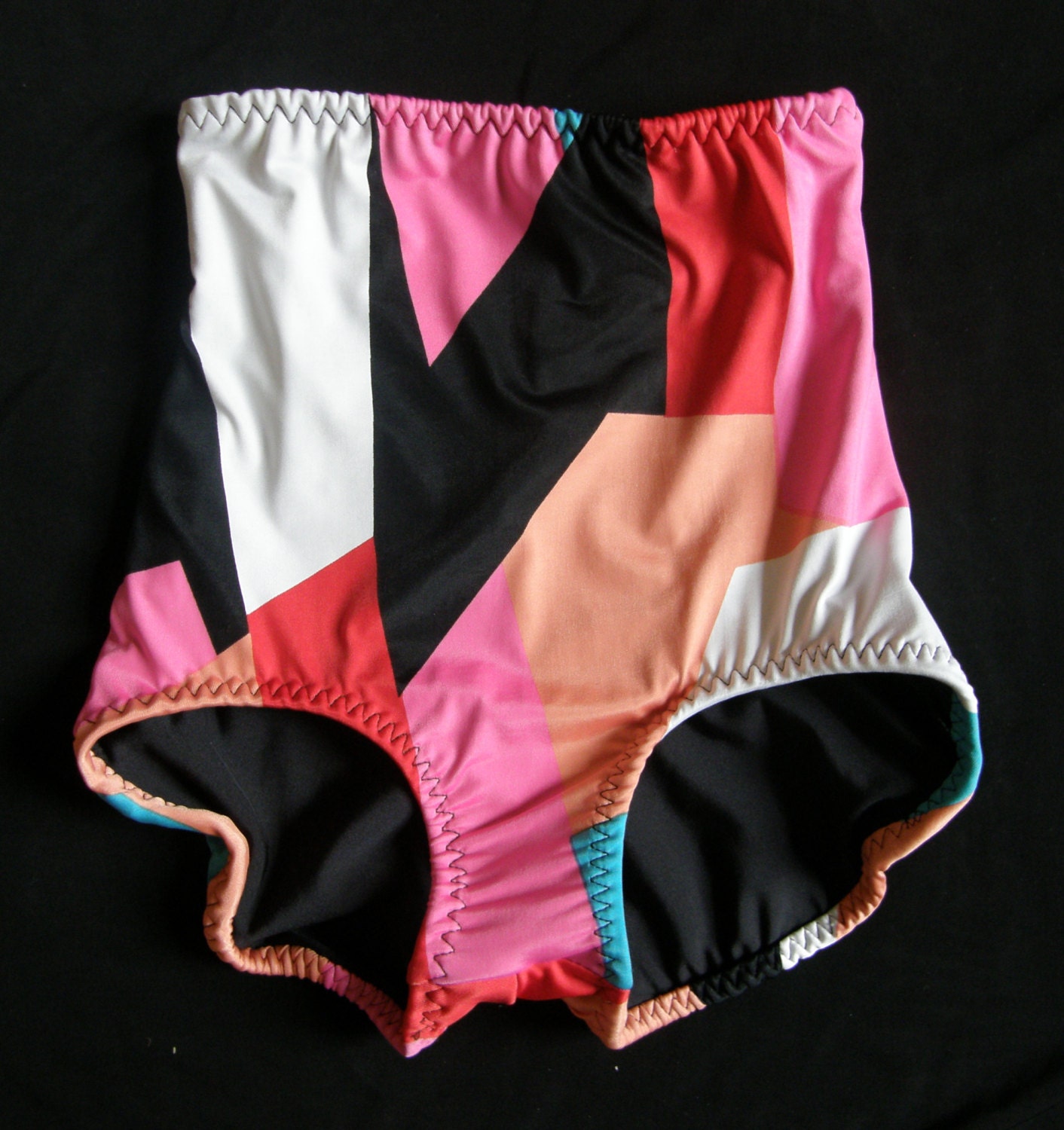 high waisted bikini shorts