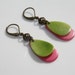 Tagua Nut Earrings, Tagua Nut, Eco-Friendly Tagua Nut Earrings, Natural Tagua Nut, Tagua, Tagua Jewelry, Teardrop Tagua Nut