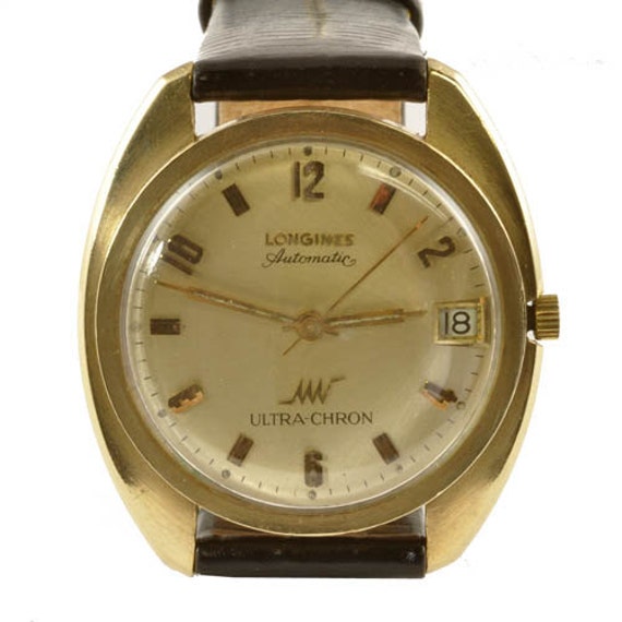 Vintage Longines Wrist Watch Ultra Chron by affordablevintage4U