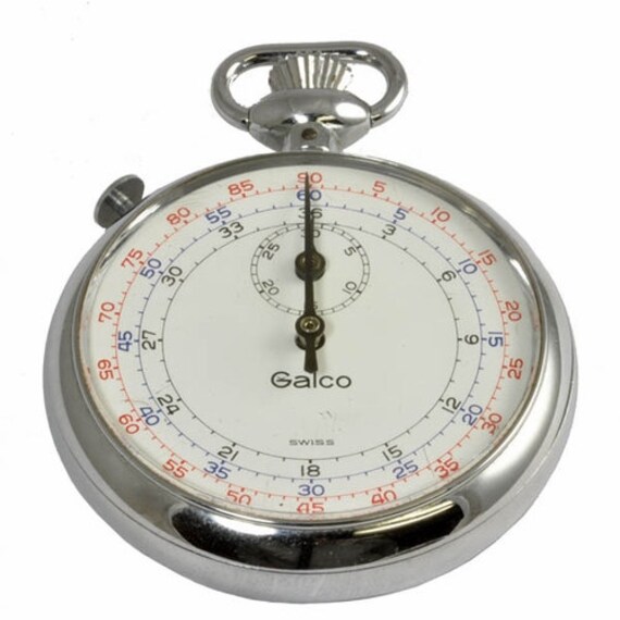 intage Jules Racine 7 Jewel Galco Stopwatch