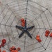 Halloween - Spider web with starfish "spider"
