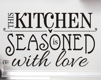 Free Free This Kitchen Is Seasoned With Love Free Svg 563 SVG PNG EPS DXF File