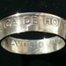 Silver Coin Ring 1932 Honduras 50 Centavos - Ring Size 8 3/4 and Double Sided