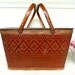 Vintage Picnic Basket Retro 50's Western