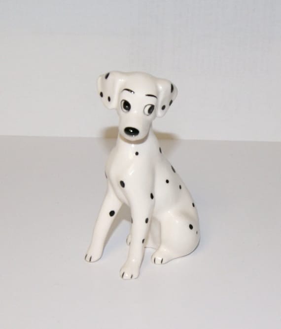 Perdita 101 Dalmatians Disney Figurine by JenAntoinette on Etsy