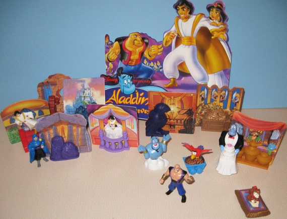 Aladdin McDonalds display toys