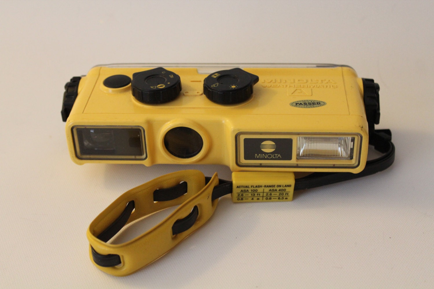 Minolta Weathermatic A Waterproof 110 Film Camera Nice by cr0nky