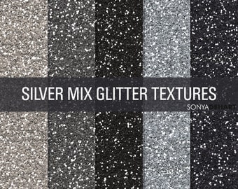 80% OFF Sale Silver Glitter, Digital Papers, Glitter Digital, Glitter Papers, Glitter Textures, Glitter Backgrounds, Digital Glitter