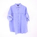 100% SILK Denim / Chambray Look Unisex Shirt