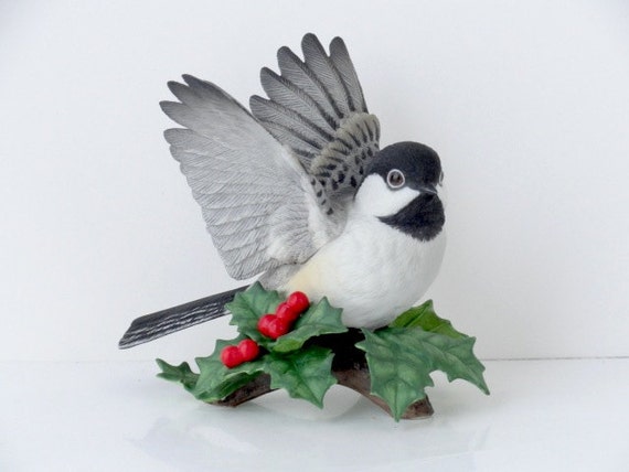 Vintage Lenox Chickadee Vintage Lenox Bird Fine Porcelaine