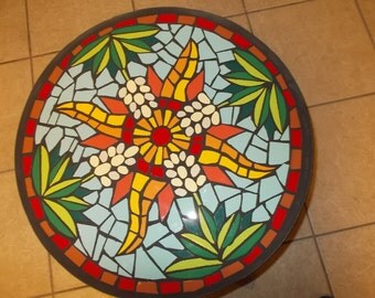 mosaic table