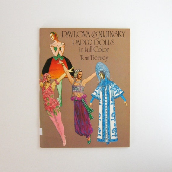 from rome ideas souvenir & Ballet Paper  Dolls Nijinsky Pavlova Tom Russian Costume Tierney