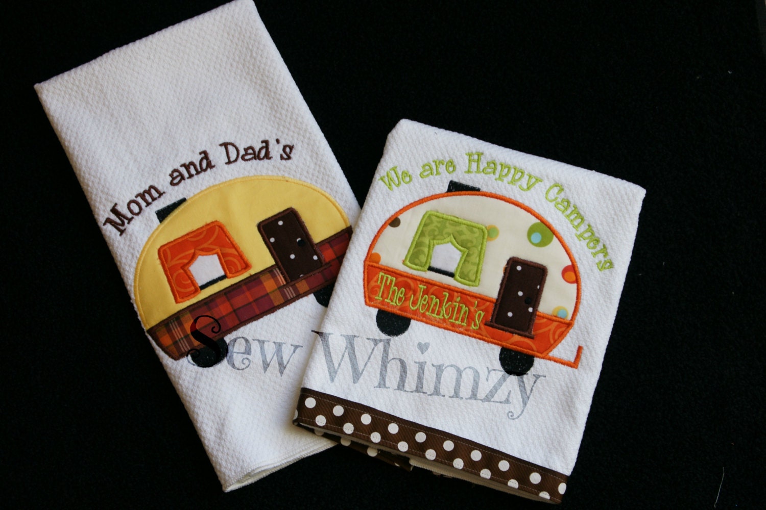 Set of RV/ camper custom towels