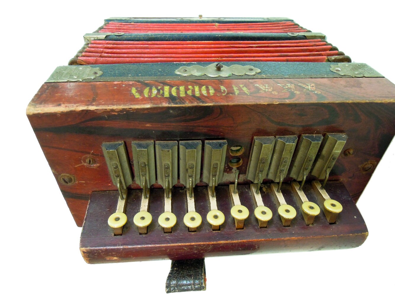 Antique Accordion Japanese early 20th century