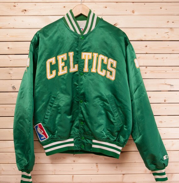 Boston Celtics Starter Jacket L by metropolistshirts on Etsy